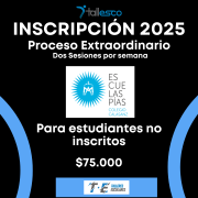 Colegio Calasanz / Proceso Extraordinario Inscripción 2025