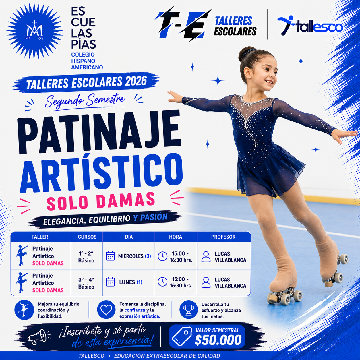 10_Patinaje_Artistico_Solo_Damas Patinaje Artístico Segundo Semestre - Imagen 1