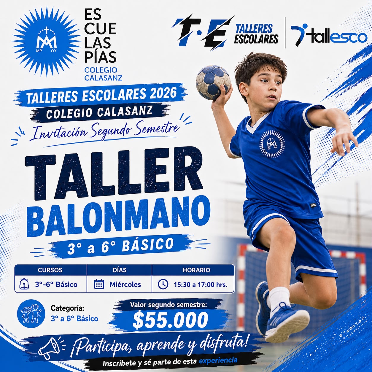 Balonmano Balonmano Colegio Calasanz Segundo Semestre - Imagen 1