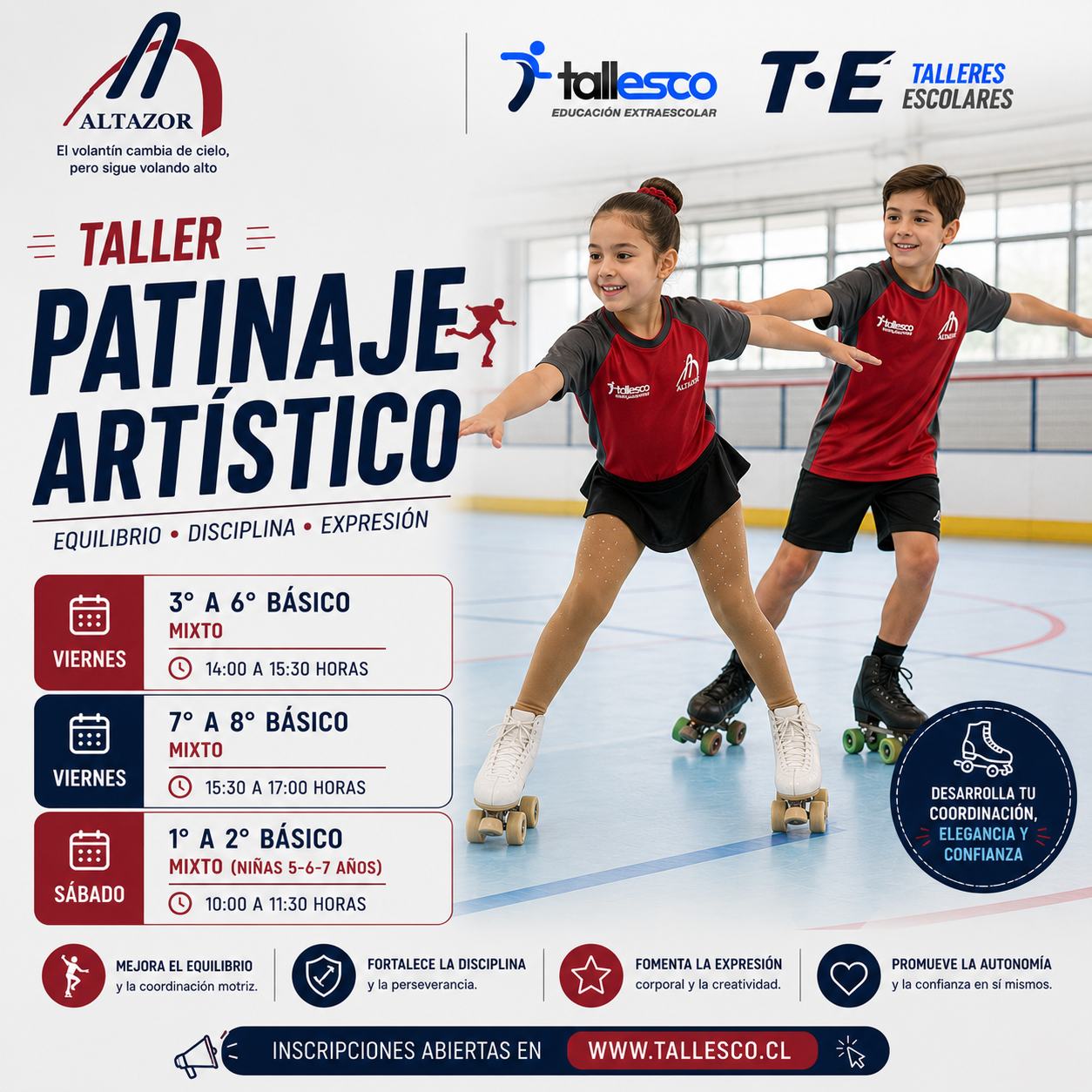 Patinaje Artístico Patinaje Artistico Altazor 2026 - Imagen 1