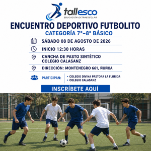 7°-8° CDPLF ENCUENTRO FÚTBOLITO 08 AGOSTO 2026