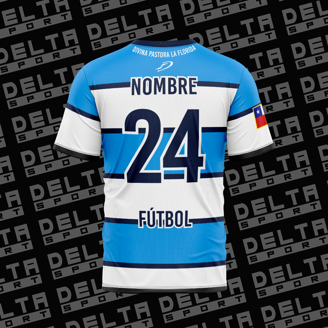 Camiseta Fútbol Colegio Divina Pastora La Florida / Segundo Pedido, entrega el 21 de septiembre 2026 - Imagen 4